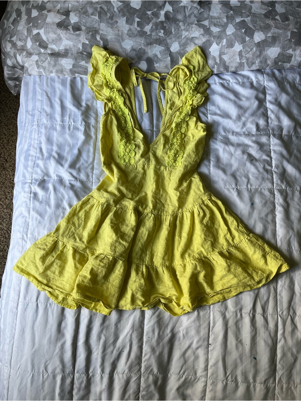Double crazy babydoll dress